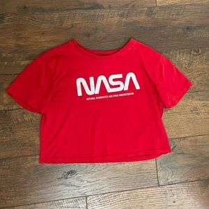 “NASA” Crop Tee